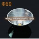 Hot sale high efficiency led reflector cup with led lens for track light glow light